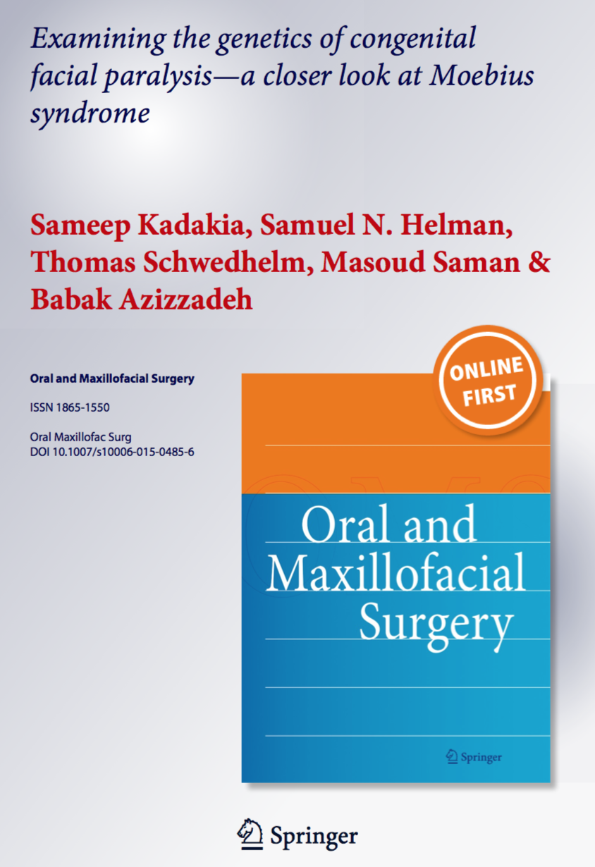 Oral and maxillofacial surgery journal