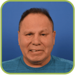A man with Bell's Palsy