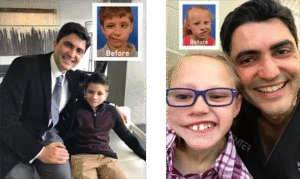  doctor and patient smiling