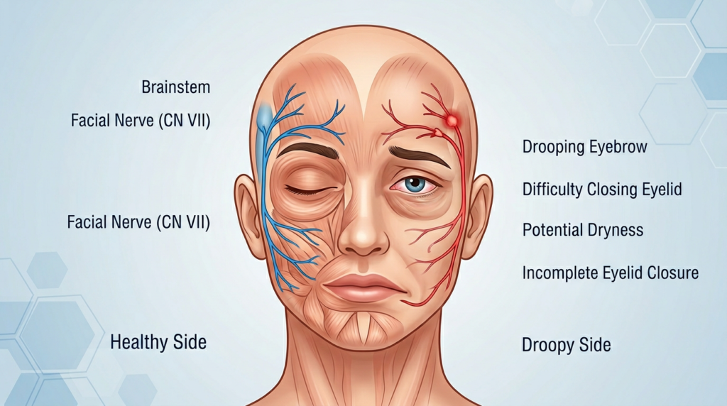Bell's Palsy Eye Complication