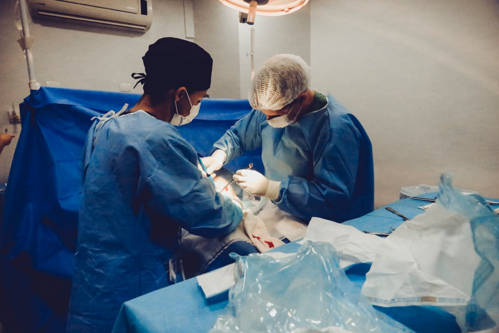 photo of doctor saving patient's life
